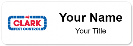 Custom name badges for Clark Pest Control