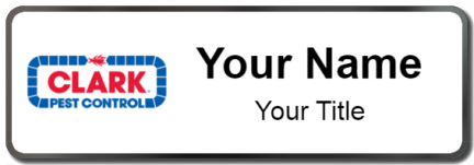 Custom name badges for Clark Pest Control