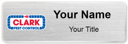 Custom name badges for Clark Pest Control