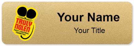 Custom name badges for truly nolen