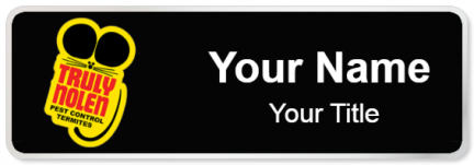 Custom name badges for truly nolen