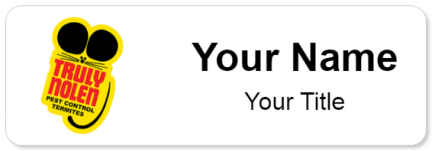 Custom name badges for truly nolen