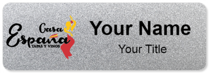Custom name badges for Casa Espana Tapas Y Vinos