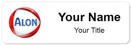 Custom name badges for Alon Fuels