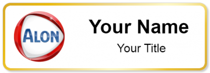 Custom name badges for Alon Fuels