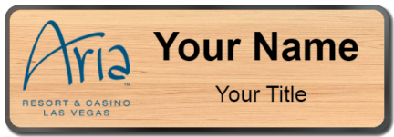 Custom name badges for Aria Resort & Casino  Las Vegas
