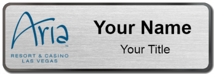 Custom name badges for Aria Resort & Casino Las Vegas