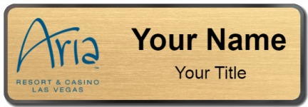 Custom name badges for Aria Resort & Casino Las Vegas