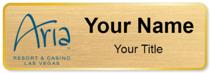 Custom name badges for Aria Resort & Casino Las Vegas