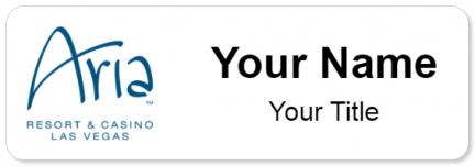Custom name badges for Aria Resort & Casino  Las Vegas