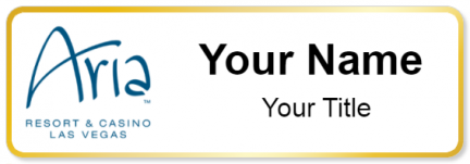 Custom name badges for Aria Resort & Casino Las Vegas