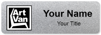 Custom name badges for Art Van Furniture