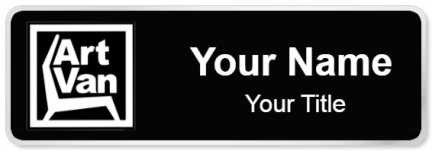 Custom name badges for Art Van Furniture