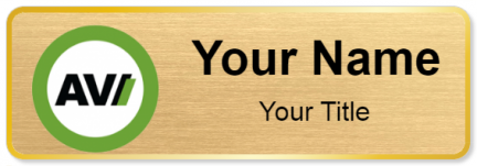 Custom name badges for AVII Fleet Fueling