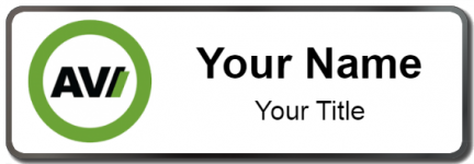 Custom name badges for AVII Fleet Fueling