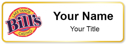 Custom name badges for Bills Lake Tahoe Casino