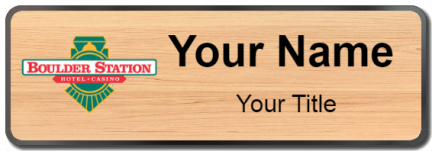 Custom name badges for Boulder Station Hotel & Casino