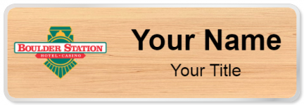 Custom name badges for Boulder Station Hotel & Casino