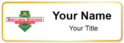 Custom name badges for Boulder Station Hotel & Casino
