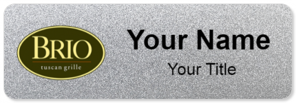 Custom name badges for Brio Tuscan Grille