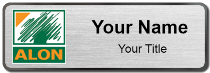 Custom name badges for Alon Israel Oil Company