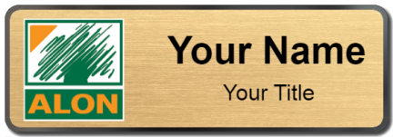 Custom name badges for Alon Israel Oil Company