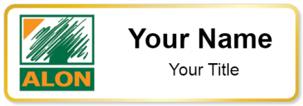 Custom name badges for Alon Israel Oil Company