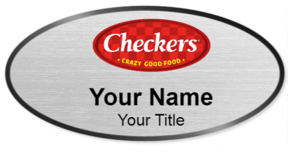Custom name badges for Checkers