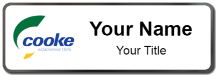 Custom name badges for Cooke Fuels
