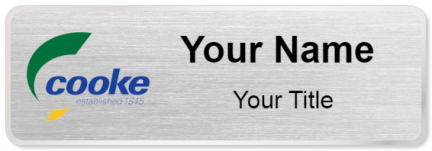 Custom name badges for Cooke Fuels