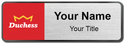 Custom name badges for Duchess Convenience Stores