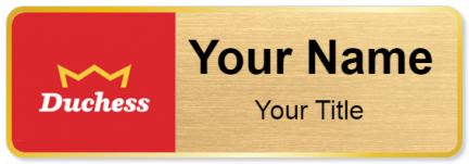 Custom name badges for Duchess Convenience Stores