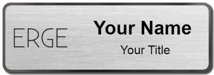 Custom name badges for ERGE