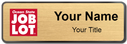 Custom name badges for Ocean State Job Lots
