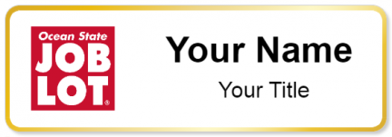 Custom name badges for Ocean State Job Lots