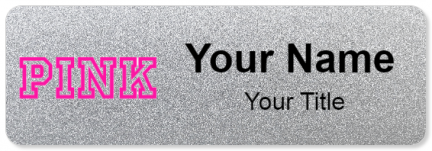 Custom name badges for PINK