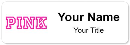 Custom name badges for PINK