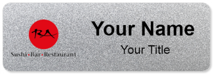 Custom name badges for RA Sushi Bar & Restaurant