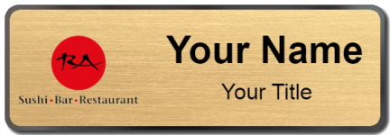 Custom name badges for RA Sushi Bar & Restaurant