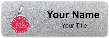 Custom name badges for Sals Italian Ristorante