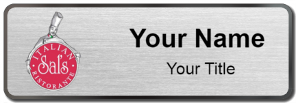 Custom name badges for Sals Italian Ristorante