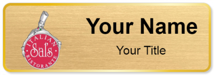 Custom name badges for Sals Italian Ristorante