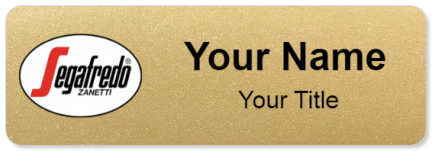 Custom name badges for Segafredo Zanetti
