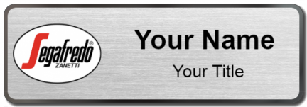 Custom name badges for Segafredo Zanetti