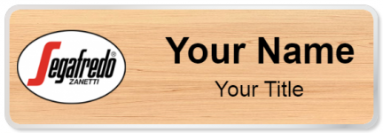 Custom name badges for Segafredo Zanetti