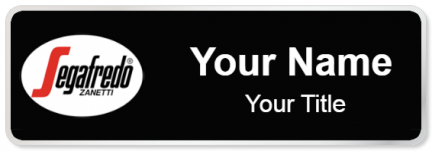 Custom name badges for Segafredo Zanetti