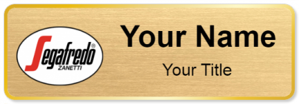 Custom name badges for Segafredo Zanetti