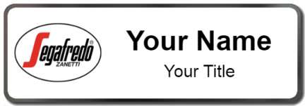 Custom name badges for Segafredo Zanetti