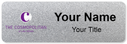 Custom name badges for The Cosmopolitan of Las Vegas