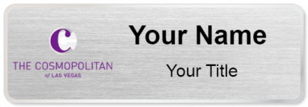 Custom name badges for The Cosmopolitan of Las Vegas